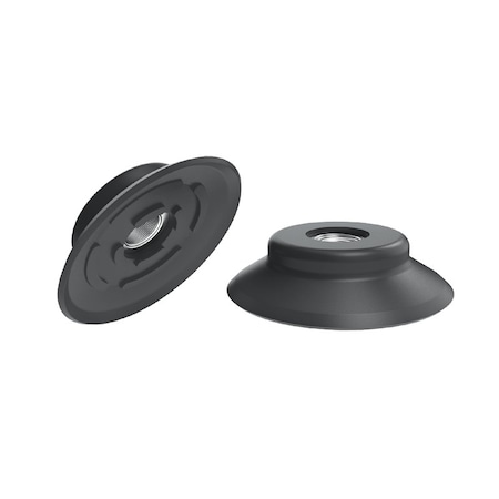 Fipa Flat vacuum cup diam. 60 mm, NBR black 102.060.505.1